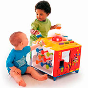 Свето-музыкальный куб Fisher-price "Инкредиблок"