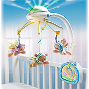 Музыкальный мобиль с проектором Fisher-price "Сны о бабочках"