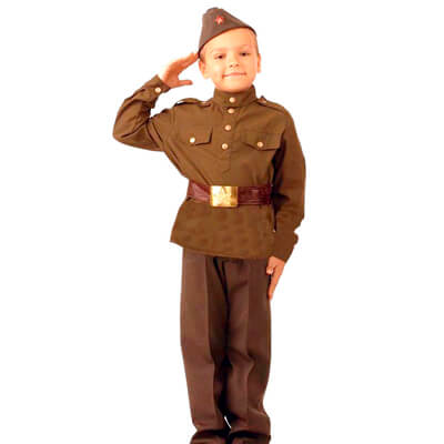 Карнавальный костюм "Солдат"  для мальчика