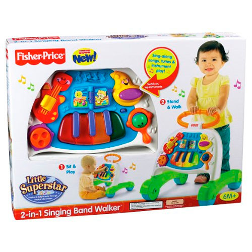 Ходилка музыкальная Fisher-price &quot;Оркестр&quot;