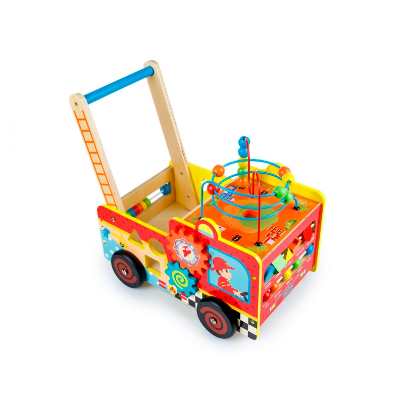 Ходилка-игровой центр EcoToys &quot;Пожарная машина&quot;