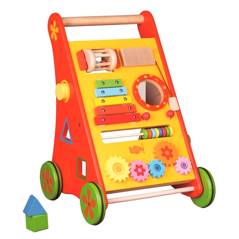Ходилка деревянная EcoToys &quot;Оранжевое солнце&quot;