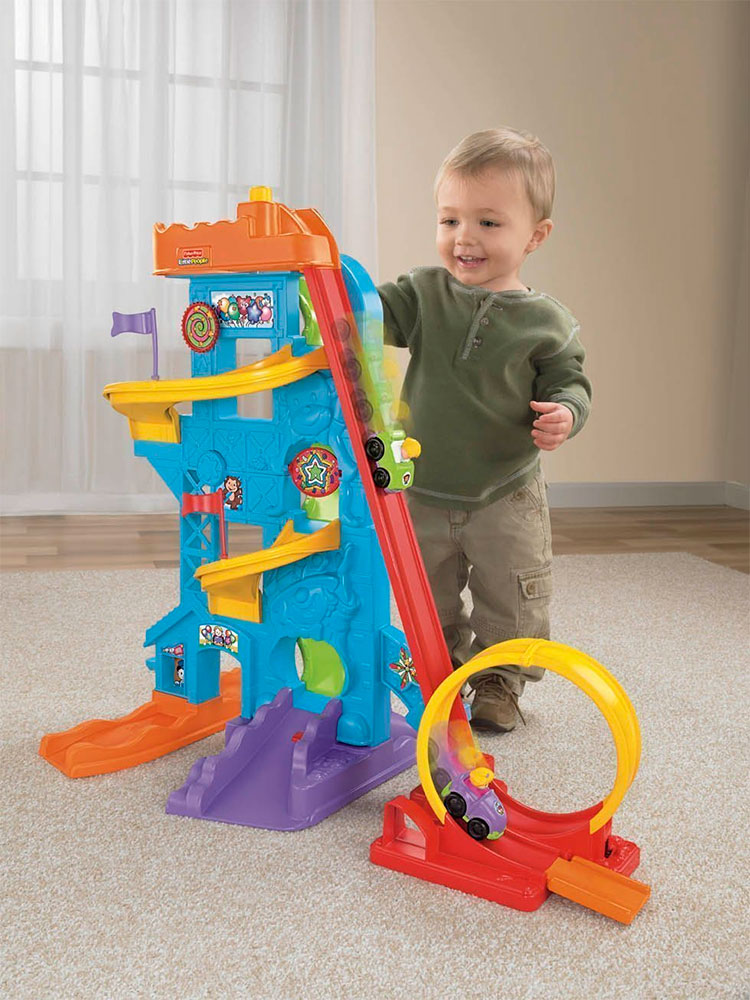 Игровой центр гараж-паркинг Fisher-price &quot;Мертвая петля&quot;