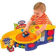 прокат игрушек Fisher-price Трек Lil Zoomers Spinnin Sounds Speedway 