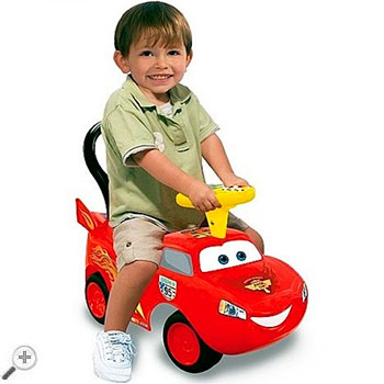 Машинка-каталка KIDDIELAND &quot;Маккуин&quot; - прокат игрушек