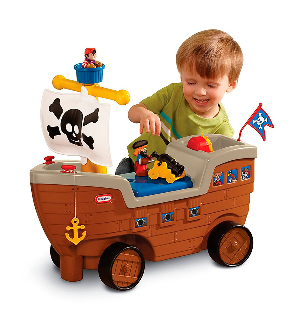 Игрушка-каталка Little Tikes &quot;Пиратский корабль&quot;