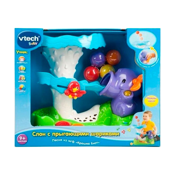 игрушка &quot;Веселый Слон с шариками&quot; Vtech