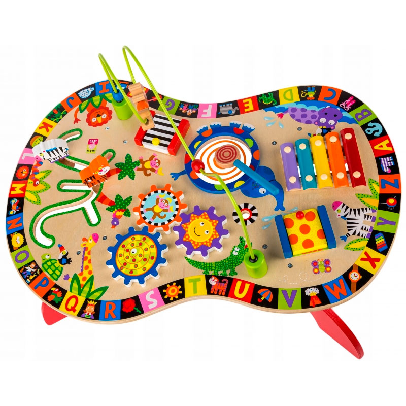 Столик развивающий EcoToys &quot;Каникулы Бонифация&quot;