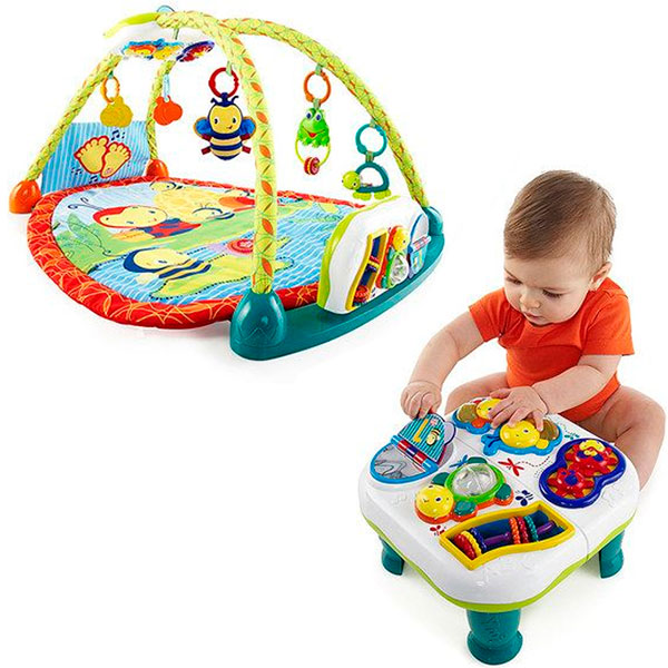 Коврик Bright Starts™ 2-In-1 ConvertMe Activity Table & Gym