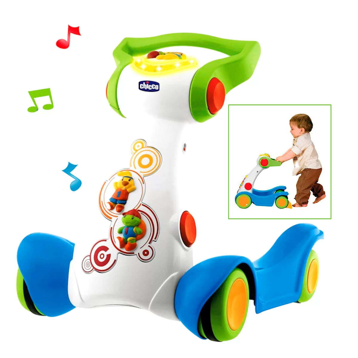 CHICCO ERGO GYM BABYJOGGING ACTIVITY MUSICAL WALKER