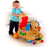 Ходилка-каталка Fisher-price "Музыкальный щенок"