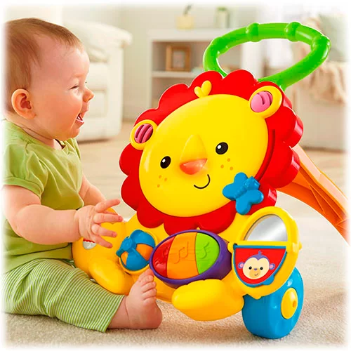Прокат ходилок: Львёнок Fisher-price