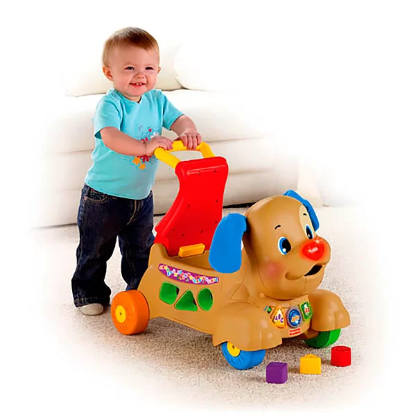 Ходилка-каталка Fisher-price "Музыкальный щенок"