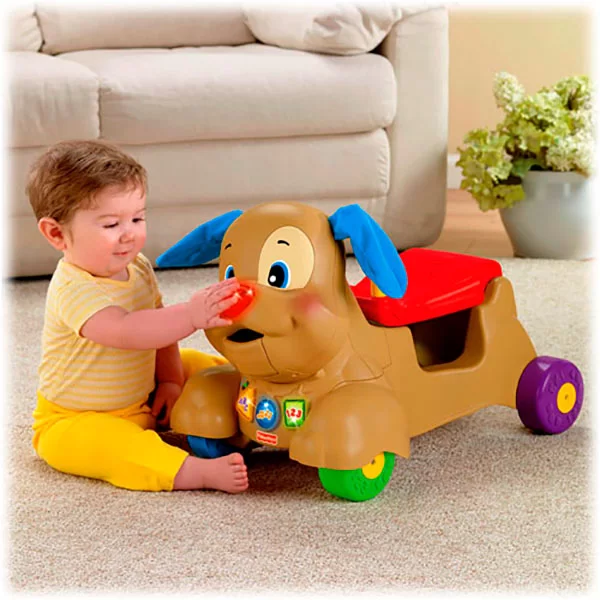 Ходилка-каталка Fisher-price "Музыкальный щенок"