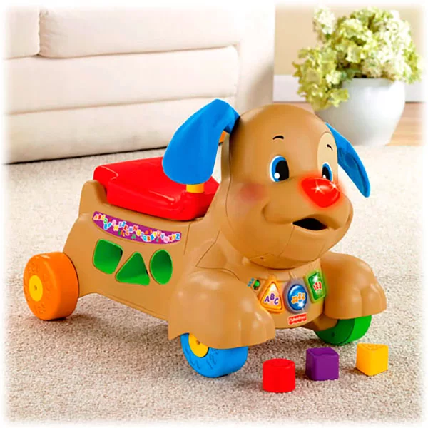 Ходилка-каталка Fisher-price "Музыкальный щенок"