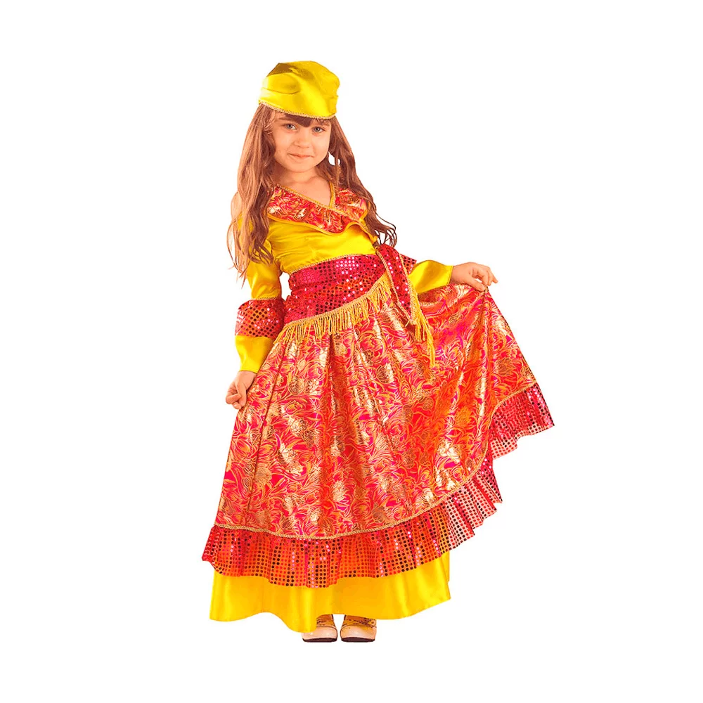 костюм цыганки для девочки на Новогодний утренник