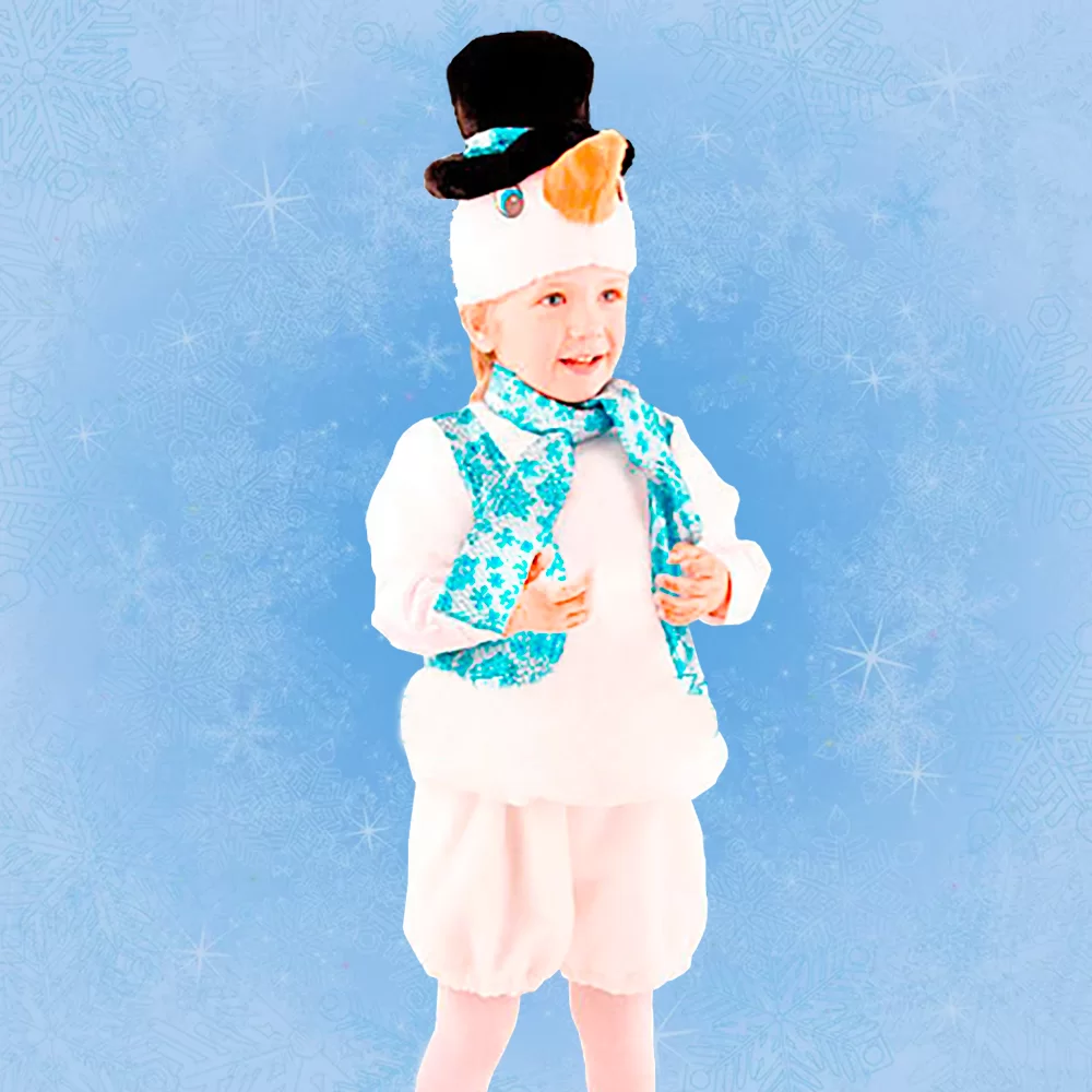 Костюм снеговика прокат Минск