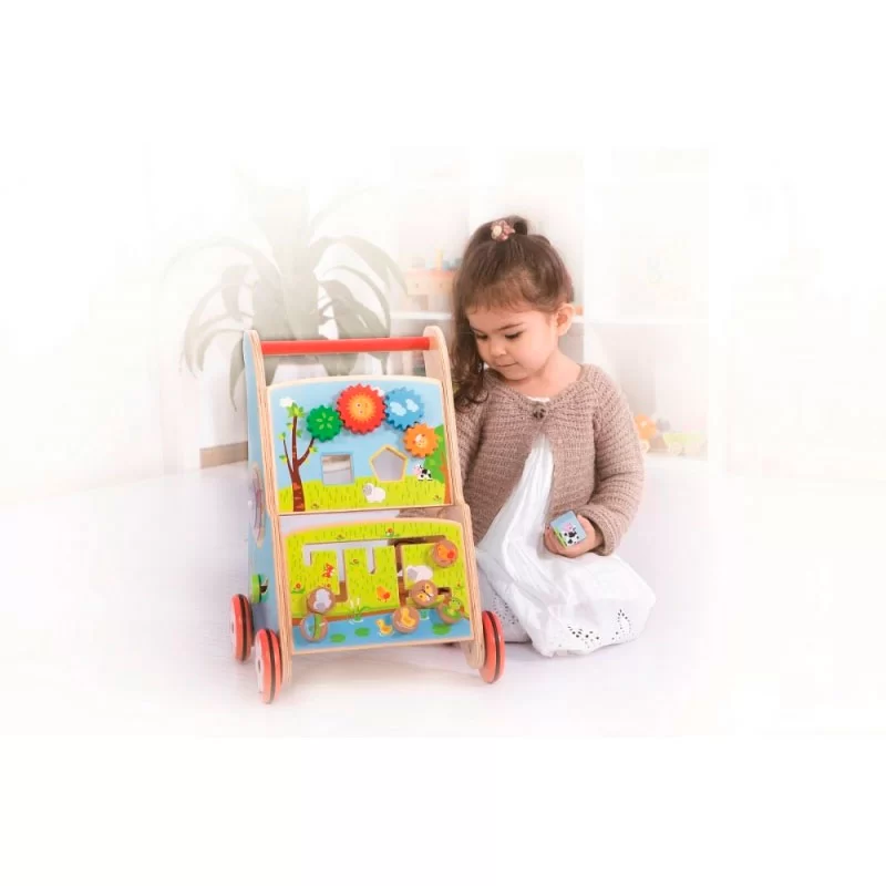 Ходилка деревянная EcoToys "Лето в деревне"