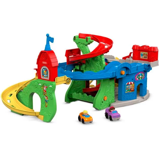 Игровой центр Fisher-price "Город в горах" 2 в 1