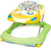 Ходунки WEINA с музыкальной панелью "Мишки спят" Green