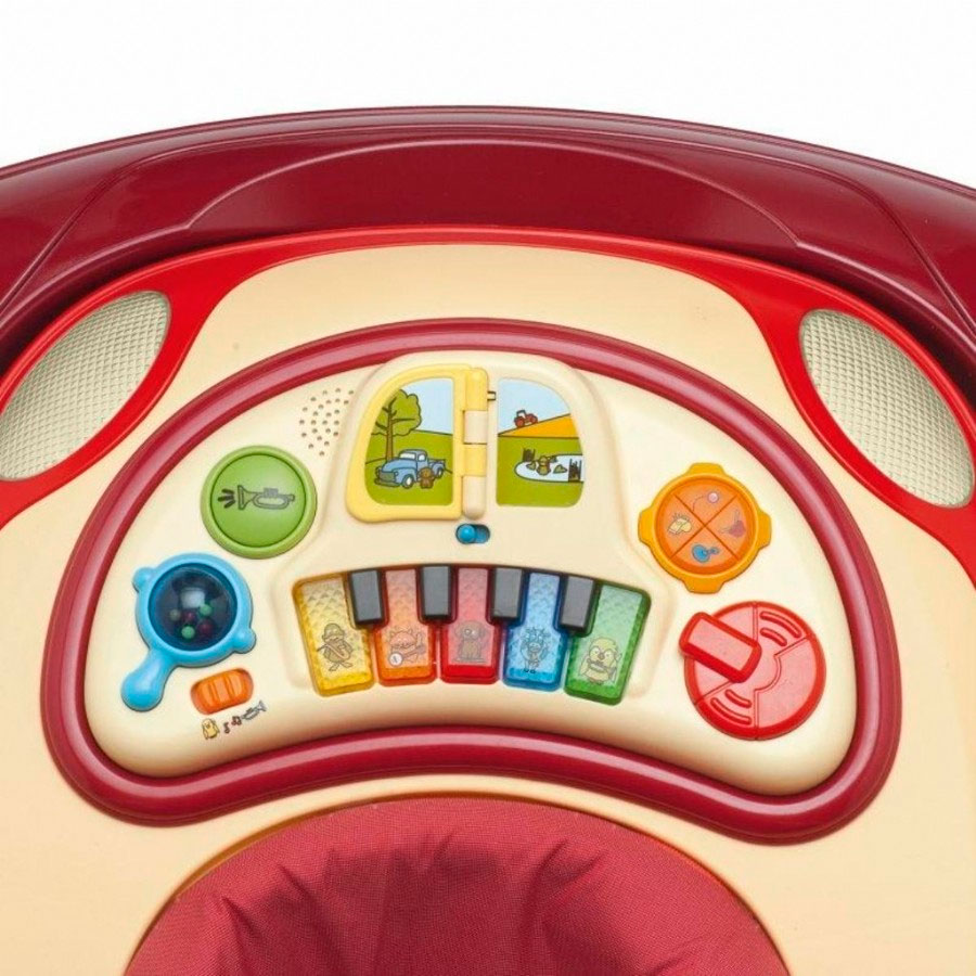 Ходунки музыкальные Chicco Band Red Wave