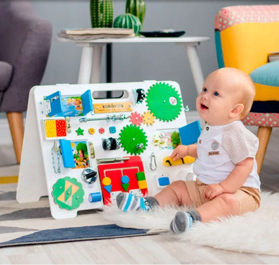 Бизиборд двусторонний Kubo kids