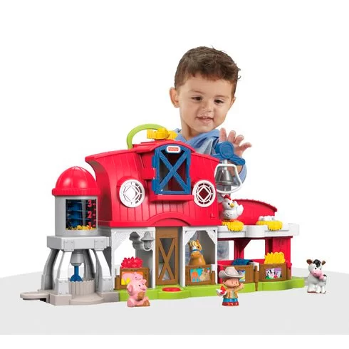 Игровой комплекс Fisher-price "Ферма с животными" Little people