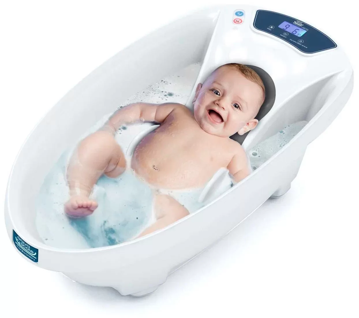 Детская ванночка с весами и термометром Aqua scale