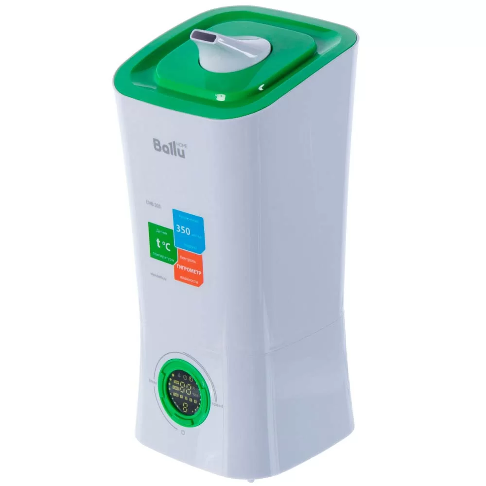 Ультразвуковой увлажнитель воздуха Ballu UHB-205 с индикатором влажности и температуры воздуха